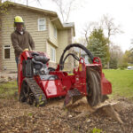 TORO STX-26 Stump Grinder - in action 1